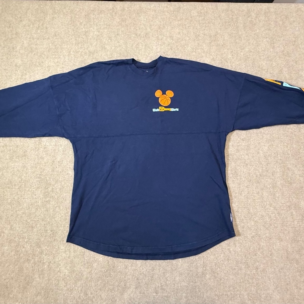 Disney World Basketball NBA Spirit Jersey Shirt Large Make History Long Sleeve